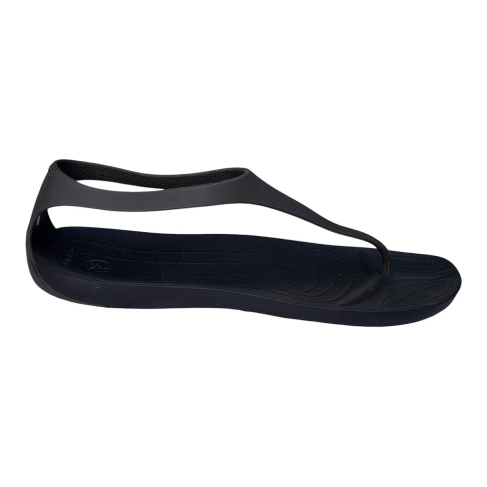 CROCS Brown Serena Sexi Flip Flop Thong Sandal Women's Size 8